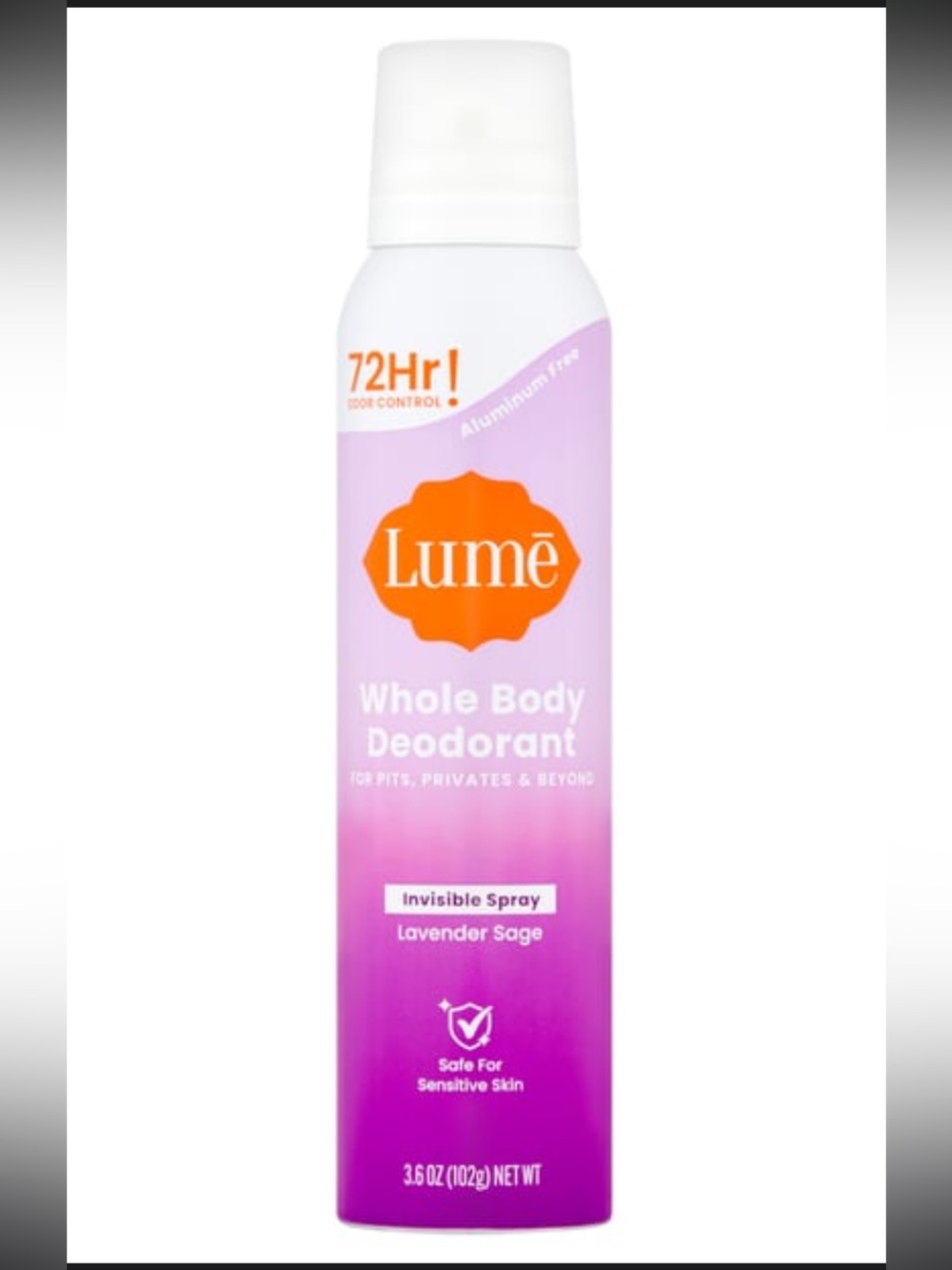 Lumē Lavender Sage Whole Body Deodorant Spray - Lavender Sage